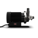 Spike Flow brewing pump with NPT connections, back view on a white background.