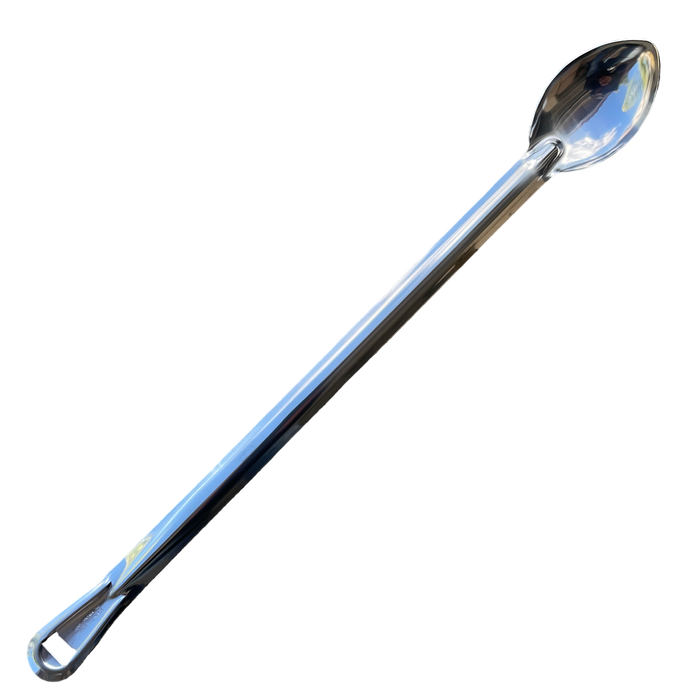 Stainless Steel Brewing Spoon - 24" Long with Bottle Opener