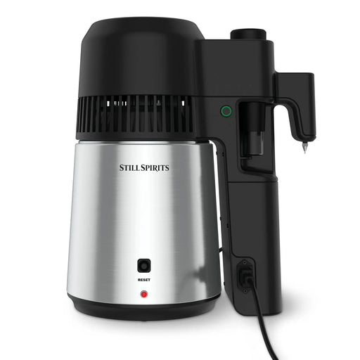 Still Spirits Air Still Pro countertop distiller with reflux column, boiler, and air-cooled condenser head