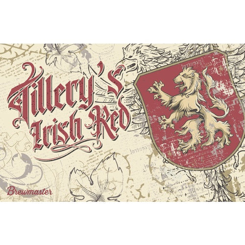 Tillery's Irish Red Ale | Beer Recipe Kit | 5 Gallon Brewing Kit