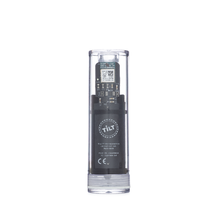 Tilt Standard Wireless Hydrometer & Thermometer with Bluetooth Technology to Remotely Monitor Fermentation, in the color Orange.