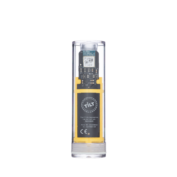 Tilt Standard Wireless Hydrometer & Thermometer with Bluetooth Technology to Remotely Monitor Fermentation, in the color Blue.