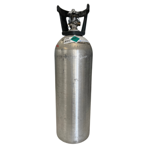 Used aluminum 20# sized CO2 tank