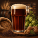 Illustrated artwork for Walnut Ridge Brown Ale recipe kit all-grain version