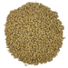 Circular pile of Weyermann Barke Pilsner malt, the perfect base malt for many beer styles.