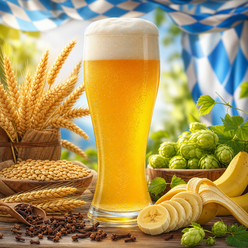 Wheat Happens Hefeweizen | Extract Recipe Kit | 5 Gallons text-free product artwork