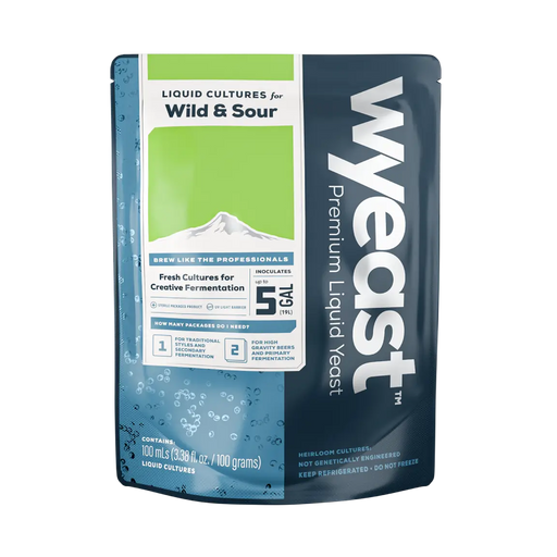 Wyeast 5733 (WY5733) Pediococcus damnosus , perfect for homebrewed sour beers. 