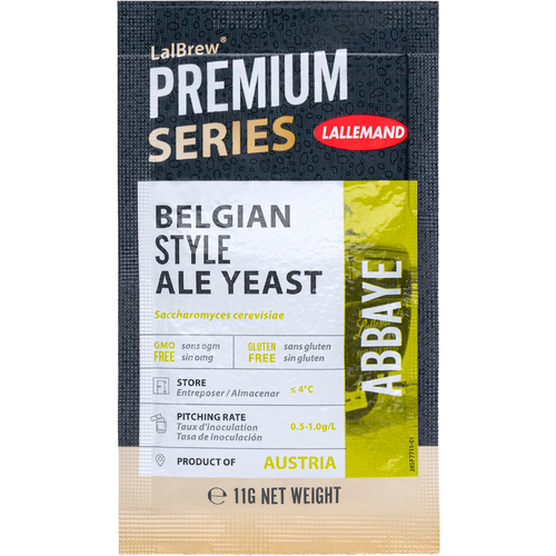 Lallemand LalBrew® Abbaye Yeast for Belgian-Style Ales - 11g