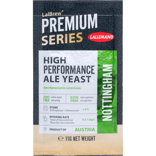 Lallemand LalBrew® Nottingham Yeast 11 g | High Performance Ale Yeast