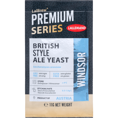 Lallemand LalBrew® Windsor Yeast | British Style Ale Yeast | 11 g