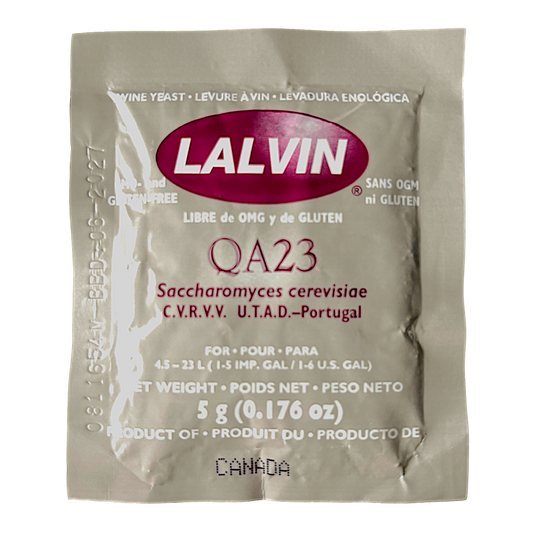 Lalvin QA23 Yeast | 5 Gram Dry Package