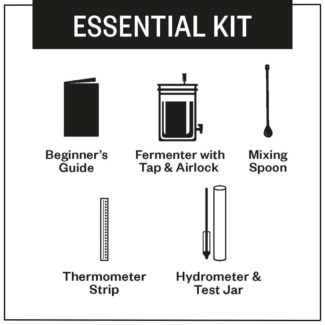 Essentials Homebrewing Fermentation Kit