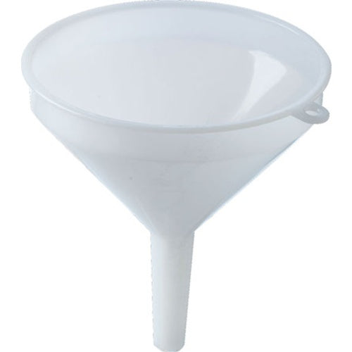 Small 4" White Plastic Funnel for Brewing