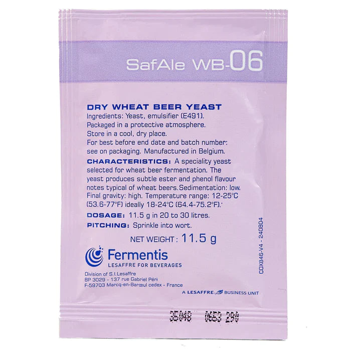 Fermentis SafAle™ WB-06 German Wheat Beer Dry Yeast