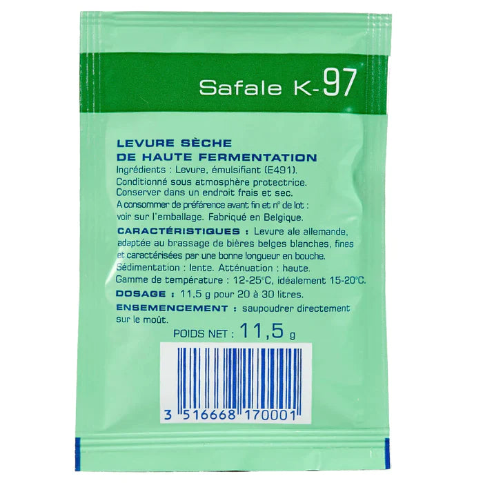 Fermentis SafAle™ K-97 German Ale Dry Yeast