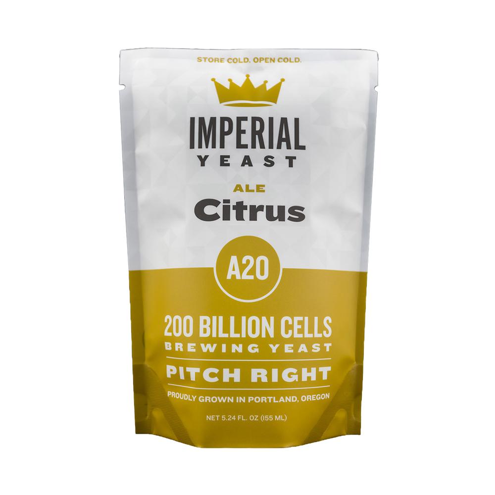 Citrus Ale Yeast by Imperial Yeast - A20