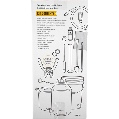 Deluxe Homebrewing Starter Kit