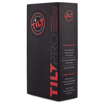TILT® Pro Wireless Hydrometer and Thermometer - Red