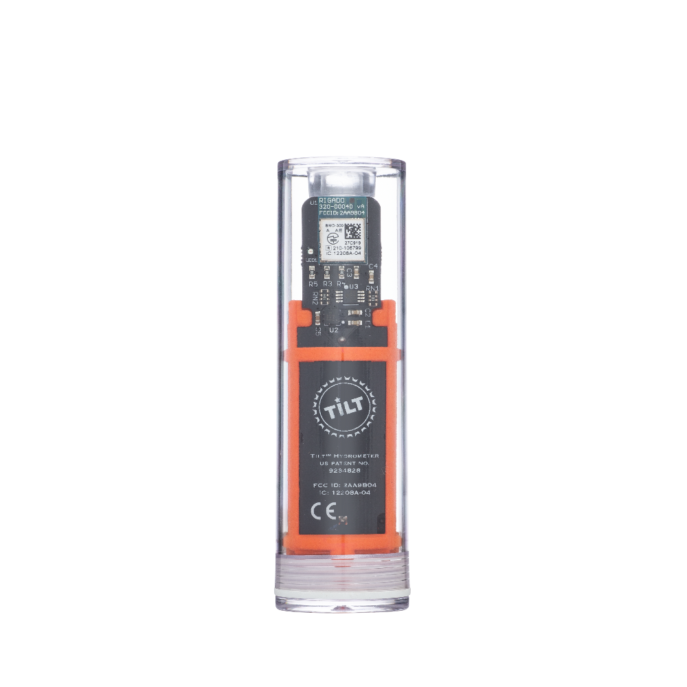 TILT™ Hydrometer and Thermometer - Orange