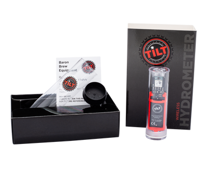TILT™ Hydrometer and Thermometer - Black