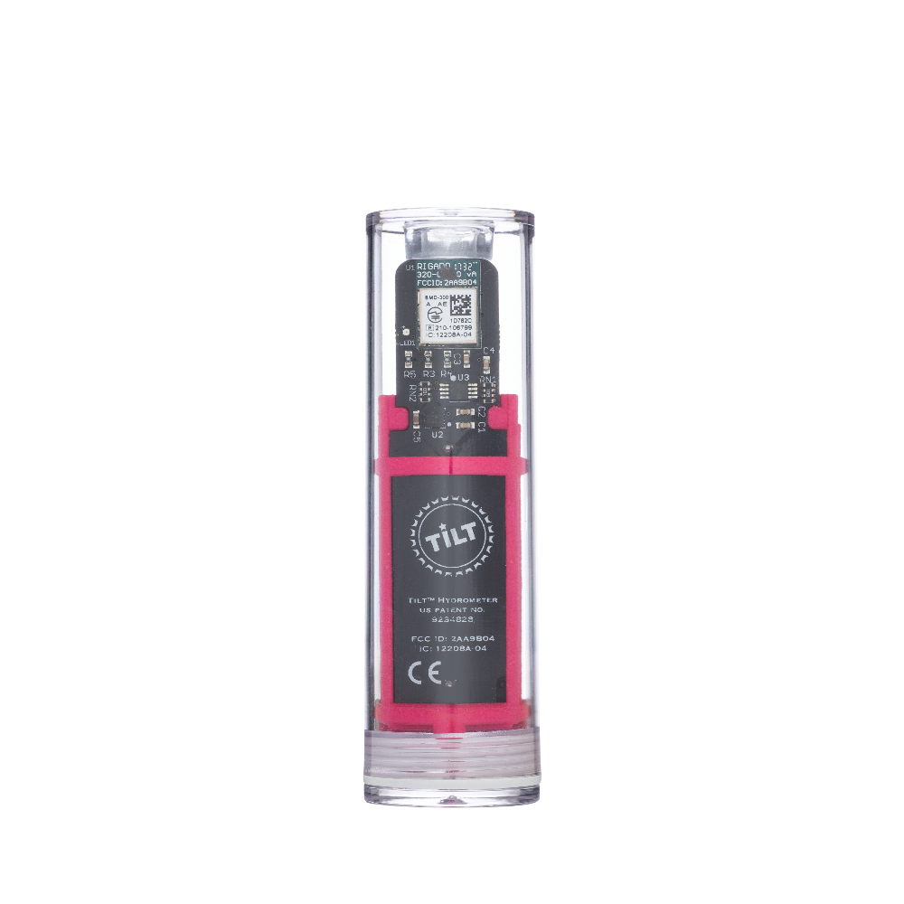 TILT™ Hydrometer and Thermometer - Pink